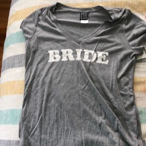 Cute bride t-shirt
